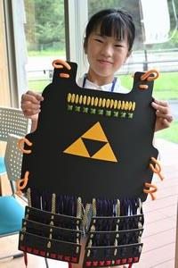 子ども甲冑教室の写真2