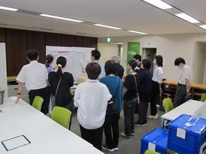 朝礼の写真