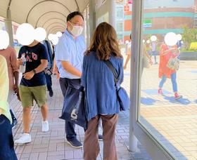 街頭アンケート部門 南大沢駅聞き取り