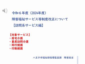 訪問系サービス編