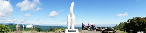 陣馬山からのパノラマ