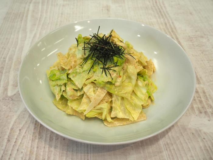 まぜマヨが決め手!キャベツのみそマヨサラダ