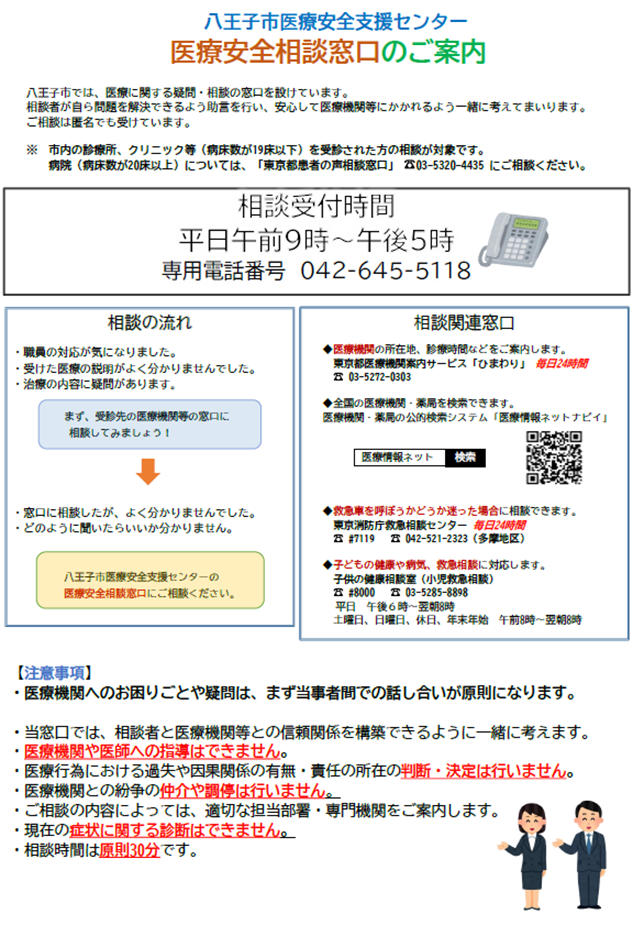 医療安全チラシ