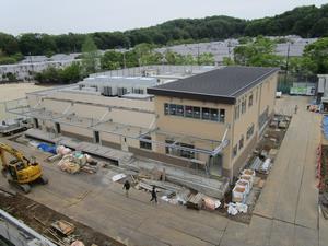 外部足場解体後1