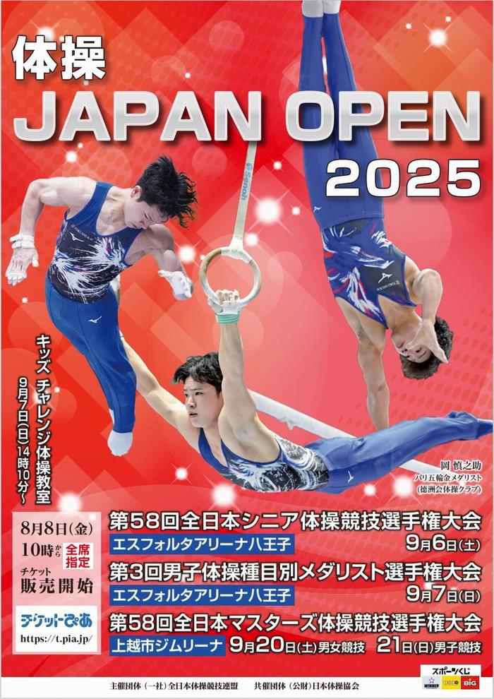 体操JAPANポスター