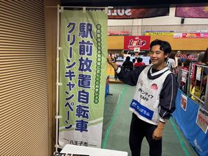 トレインズ会場啓発