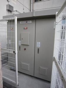 城山中学校の蓄電池