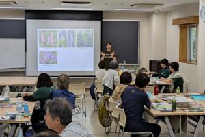 花壇デザインワークショップの様子