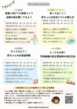 Hello baby いまどきパパママクラス　裏