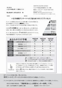 結果通知書（画像）