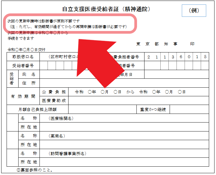 受給者証画像（診断書不要）