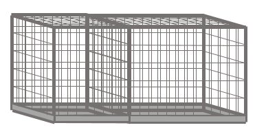 ペットケージ(連結)