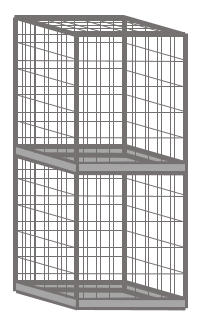 ペットケージ(積み重ね)