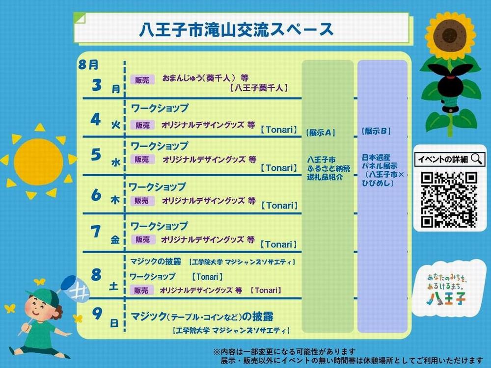 8月1週目