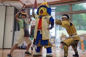 子ども手作り甲冑教室3